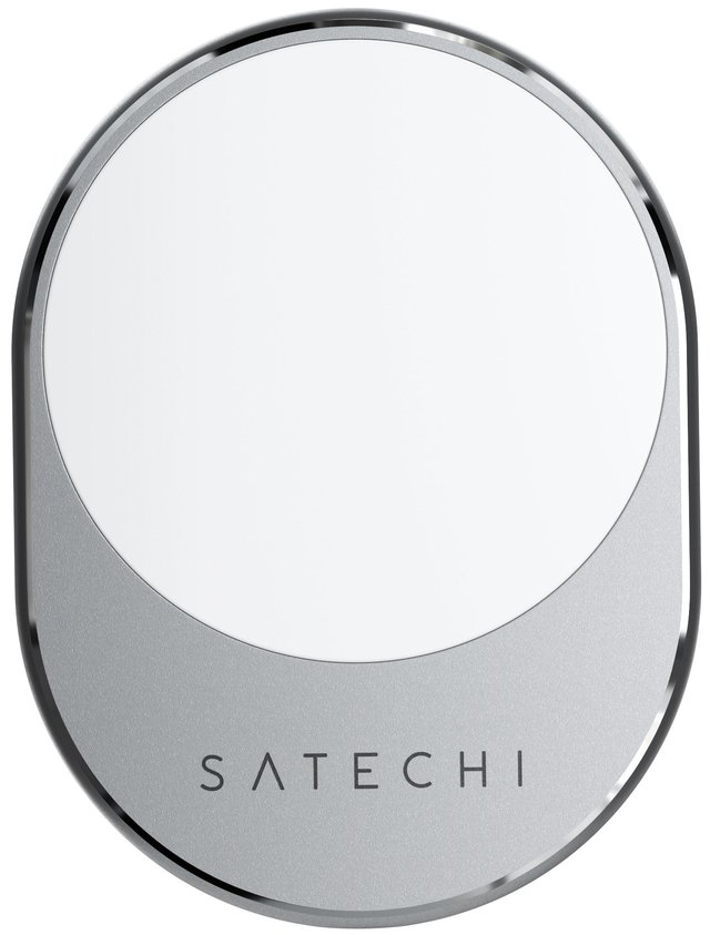 Автодержатель Satechi Magnetic Wireless Car Charger (Space Gray)