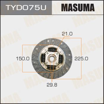 TYD075U MASUMA Диск сцепления