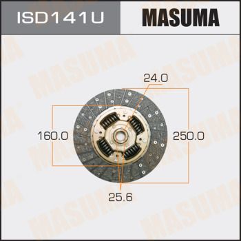 ISD141U MASUMA Диск сцепления