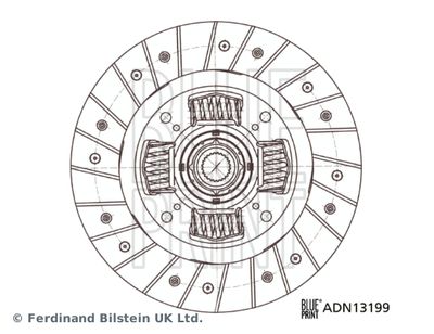 ADN13199 BLUE PRINT Диск сцепления