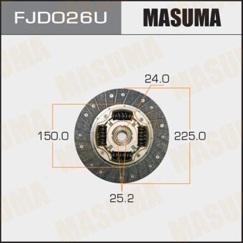 FJD026U MASUMA Диск сцепления