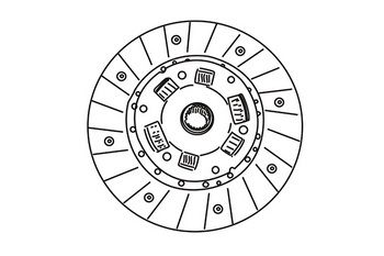 361485 WXQP Диск сцепления