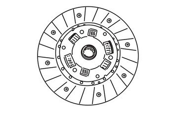 361397 WXQP Диск сцепления