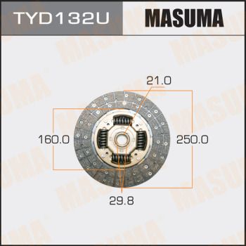 TYD132U MASUMA Диск сцепления