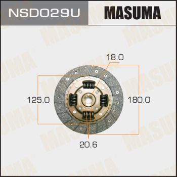 NSD029U MASUMA Диск сцепления