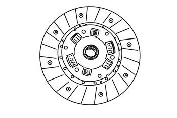 361451 WXQP Диск сцепления