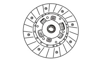 361361 WXQP Диск сцепления