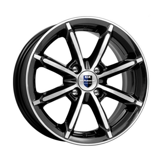 Легкосплавные диски КиК Sportline (КС603) 6x14 4*100 ET40 Dia67.1 Алмаз-черный