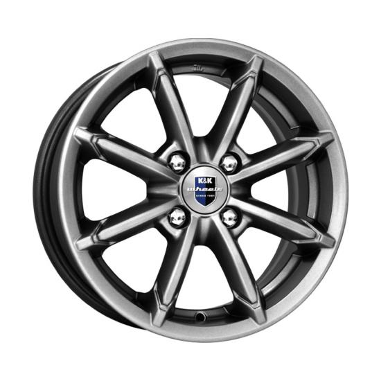 Легкосплавные диски КиК Sportline (КС603) 6x14 4*100 ET30 Dia67.1 Дарк платинум