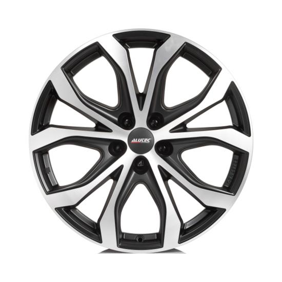 Легкосплавные диски Alutec W10 8x18 5*112 ET47 Dia66.5 Racing Black Front Polished