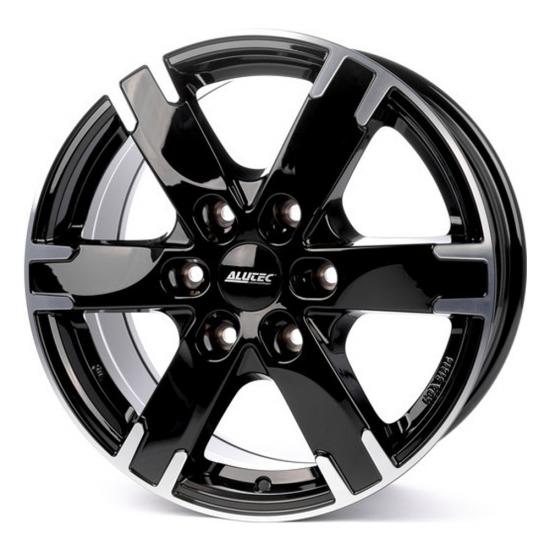 Легкосплавные диски Alutec Titan 7.5x17 6*139.7 ET38 Dia67.1 Diamond Black Front Polished