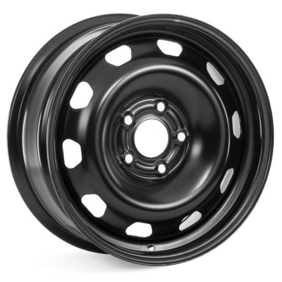 Стальные диски ТЗСК Nissan Qashqai 6.5x16 5*114.3 ET40 Dia66.1 Черный