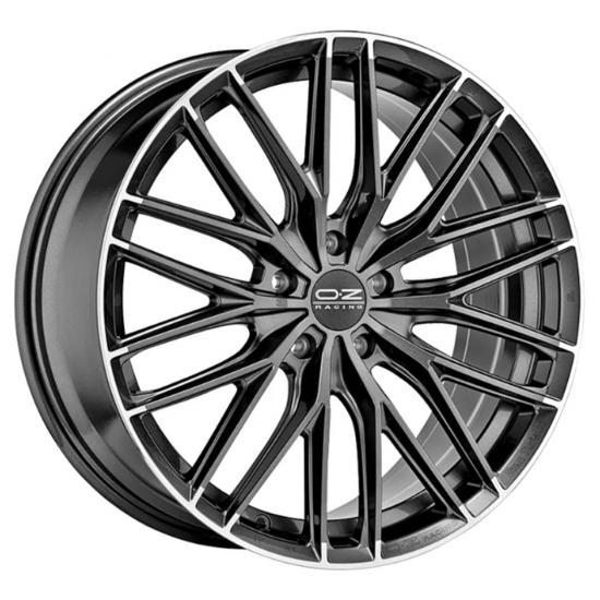 Легкосплавные диски OZ Gran Turismo HLT 8.5x20 5*112 ET45 Dia75 Star Graphite Diamond Lip