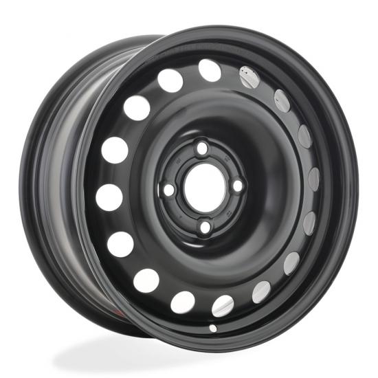 Стальные диски TREBL 7860 Citroen 6.5x16 4*108 ET26 Dia65.1 Black