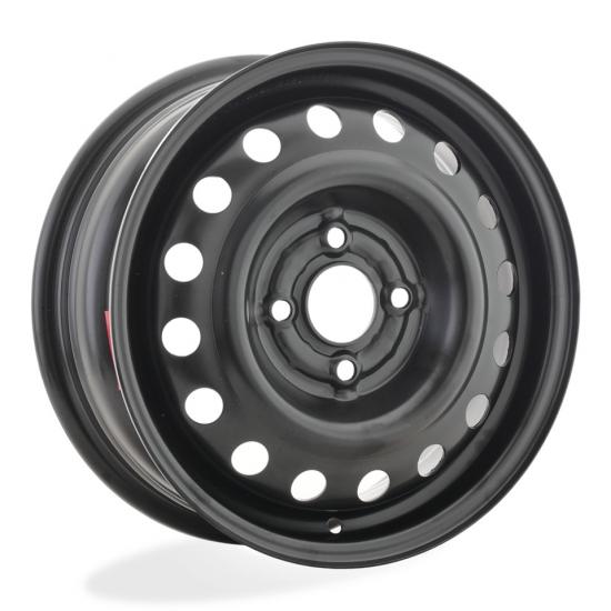 Стальные диски TREBL 53A49A P Opel 5.5x14 4*100 ET49 Dia56.6 Black