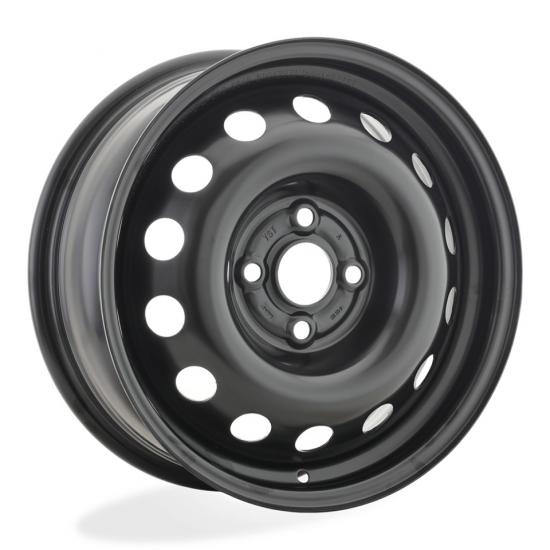 Стальные диски TREBL 64A45R Toyota 6x15 4*100 ET45 Dia54.1 Black