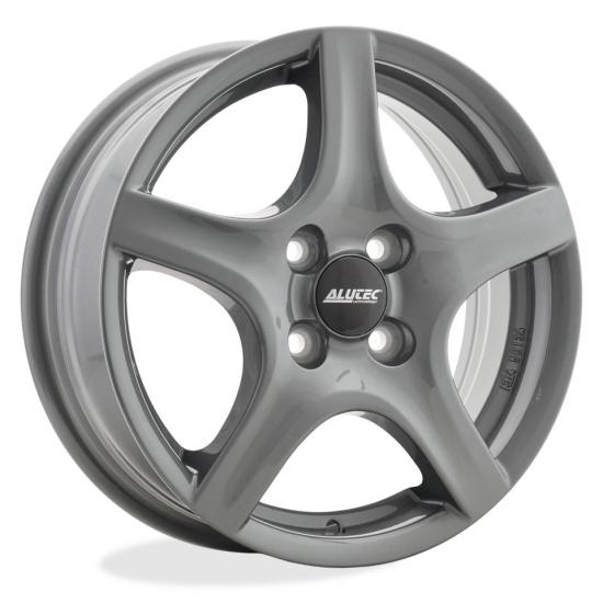 Легкосплавные диски Alutec Grip 5.5x15 4*100 ET40 Dia63.3 Graphite