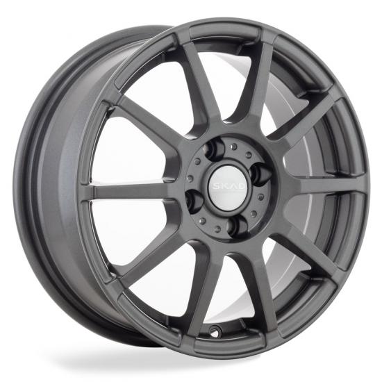 Легкосплавные диски СКАД Akita 6x15 5*100 ET38 Dia57.1 Графит