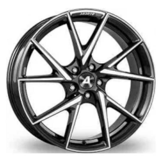 Легкосплавные диски Alutec ADX.01 8.5x19 5*108 ET48 Dia70.1 Diamant Black Front Polished