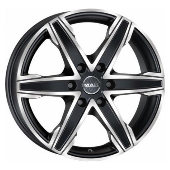 Легкосплавные диски MAK King 6 6.5x16 6*130 ET62 Dia84.1 Ice Black