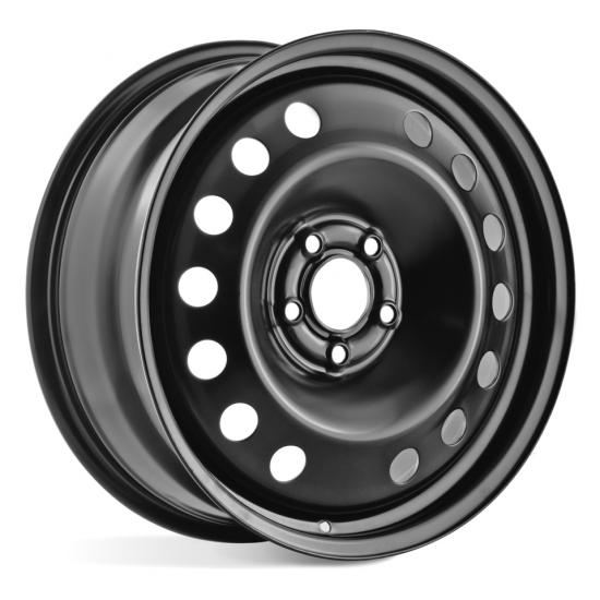 Стальные диски TREBL 8667 Volkswagen 6.5x16 5*112 ET46 Dia57.1 Black