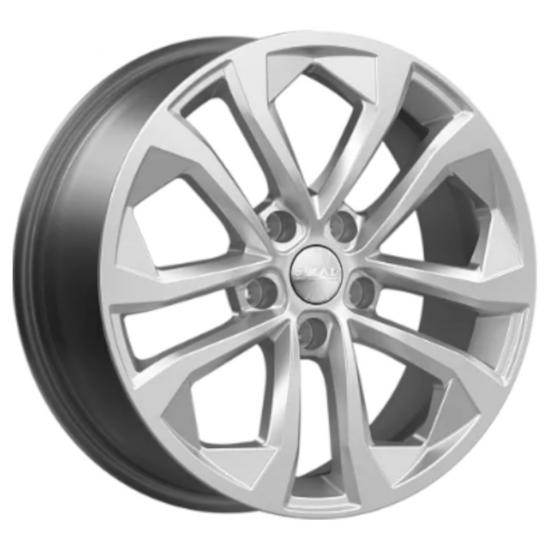 Легкосплавные диски СКАД Тукан 7x17 5*105 ET38 Dia56.6 toyota silver