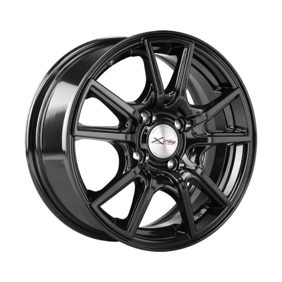 Легкосплавные диски X`trike X-104 6x14 4*100 ET38 Dia67.1 Super_Black matte