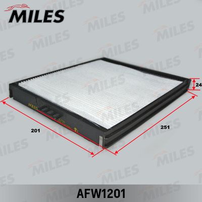 AFW1201 MILES Фильтр, воздух во внутренном пространстве