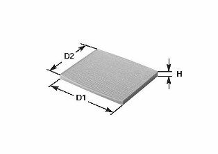 NC2353CA CLEAN FILTERS Фильтр, воздух во внутренном пространстве