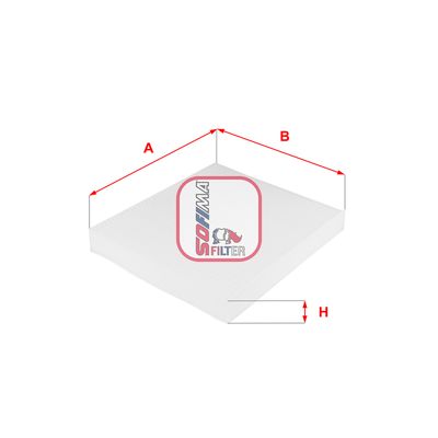 S3031C SOFIMA Фильтр, воздух во внутренном пространстве