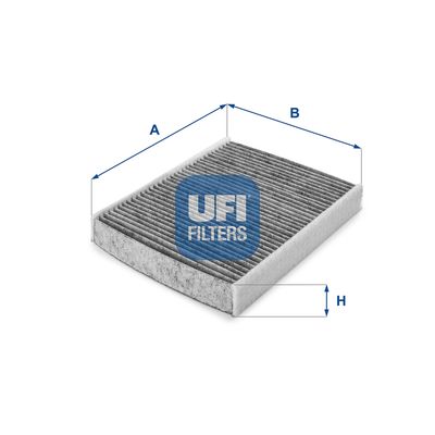 5411500 UFI Фильтр, воздух во внутренном пространстве