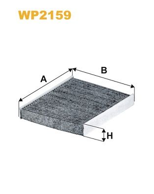 WP2159 WIX FILTERS Фильтр, воздух во внутренном пространстве