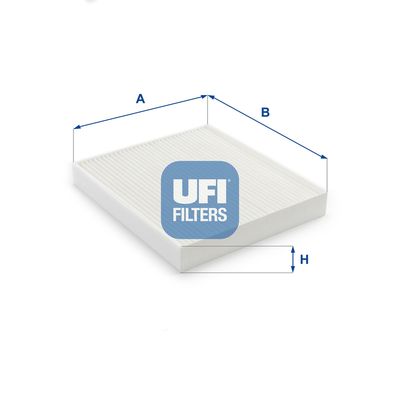 5309800 UFI Фильтр, воздух во внутренном пространстве