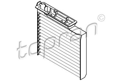 700462 TOPRAN Фильтр, воздух во внутренном пространстве