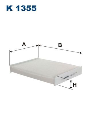 K1355 FILTRON Фильтр, воздух во внутренном пространстве