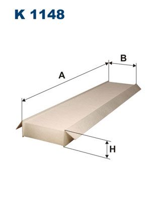 K1148 FILTRON Фильтр, воздух во внутренном пространстве