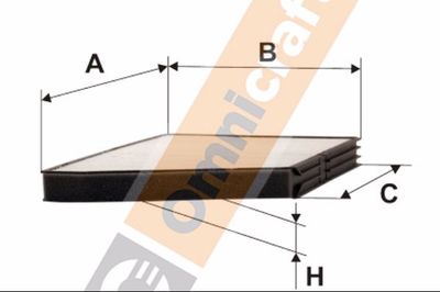 2144682 Omnicraft Фильтр, воздух во внутренном пространстве