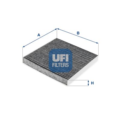 5428800 UFI Фильтр, воздух во внутренном пространстве