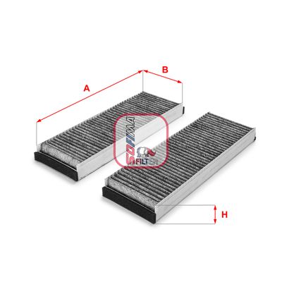 S4153CA SOFIMA Фильтр, воздух во внутренном пространстве