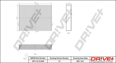 DP1110120246 Dr!ve+ Фильтр, воздух во внутренном пространстве