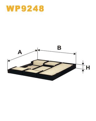 WP9248 WIX FILTERS Фильтр, воздух во внутренном пространстве