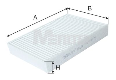 K9184 MFILTER Фильтр, воздух во внутренном пространстве