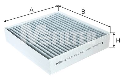 K9125C MFILTER Фильтр, воздух во внутренном пространстве