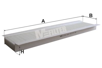 K972 MFILTER Фильтр, воздух во внутренном пространстве