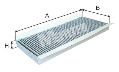 K933C MFILTER Фильтр, воздух во внутренном пространстве