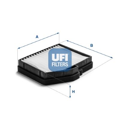 5340700 UFI Фильтр, воздух во внутренном пространстве