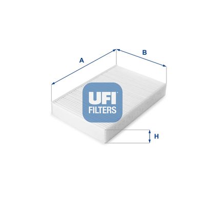 5322300 UFI Фильтр, воздух во внутренном пространстве