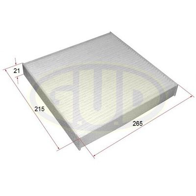 GCF2243 G.U.D. Фильтр, воздух во внутренном пространстве