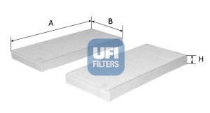 5308000 UFI Фильтр, воздух во внутренном пространстве