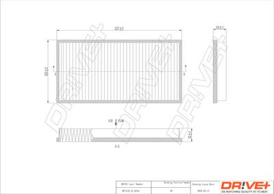 DP1110120210 Dr!ve+ Фильтр, воздух во внутренном пространстве